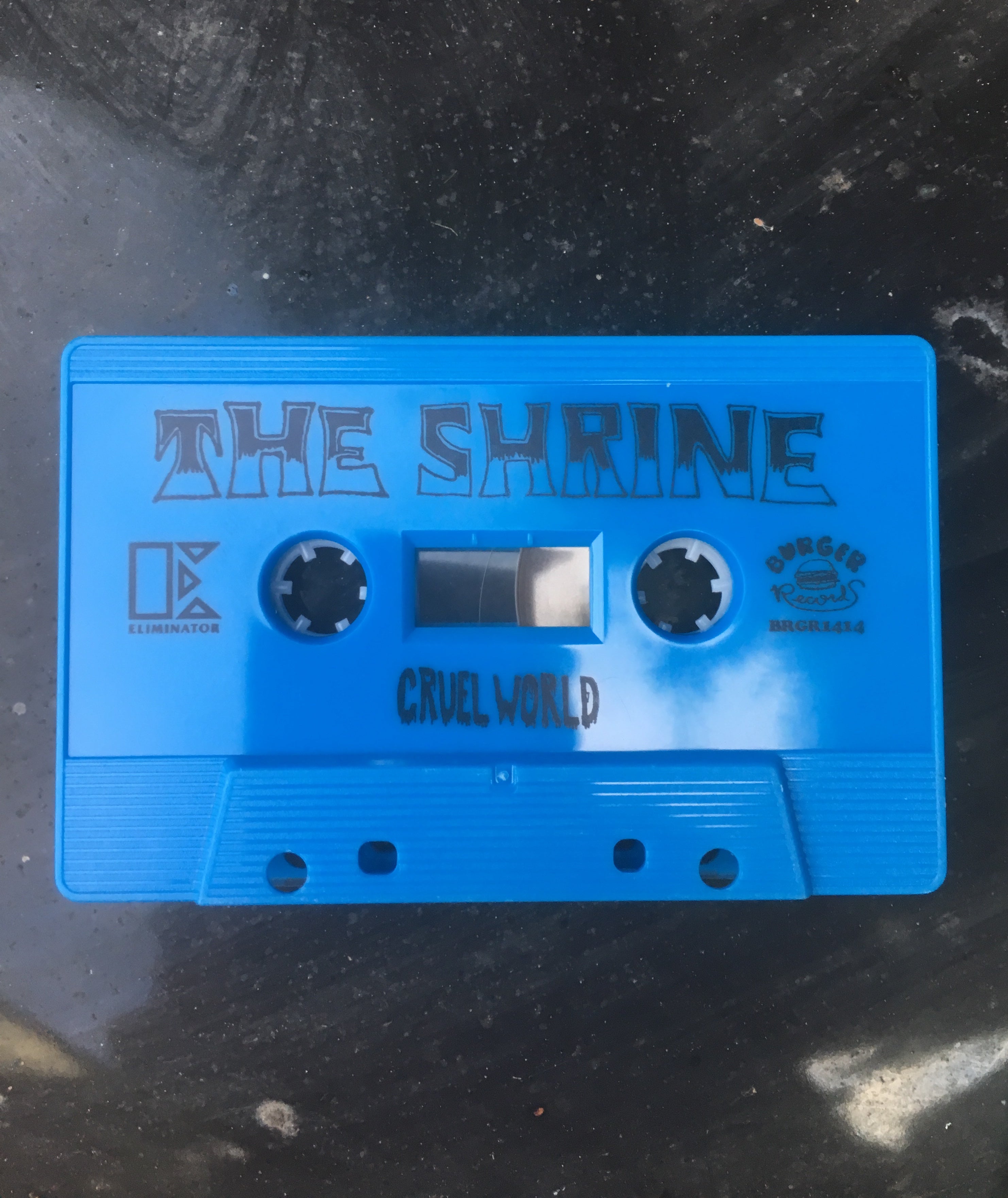 The Shrine- Cruel World (Blue) Cassette