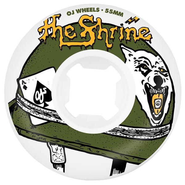 The Shrine x OJ Skate Wheels w/ Rare Breed Cassette